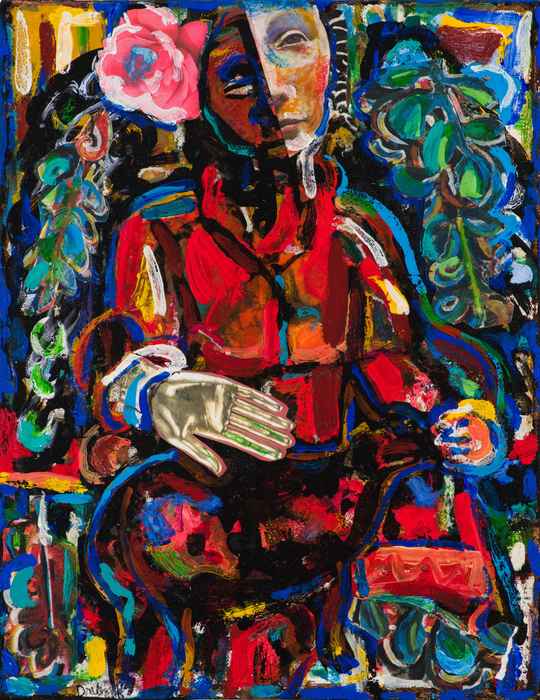 The Pet, 2014
Collage and mixed media on canvas
14 1/4 x 11 inches