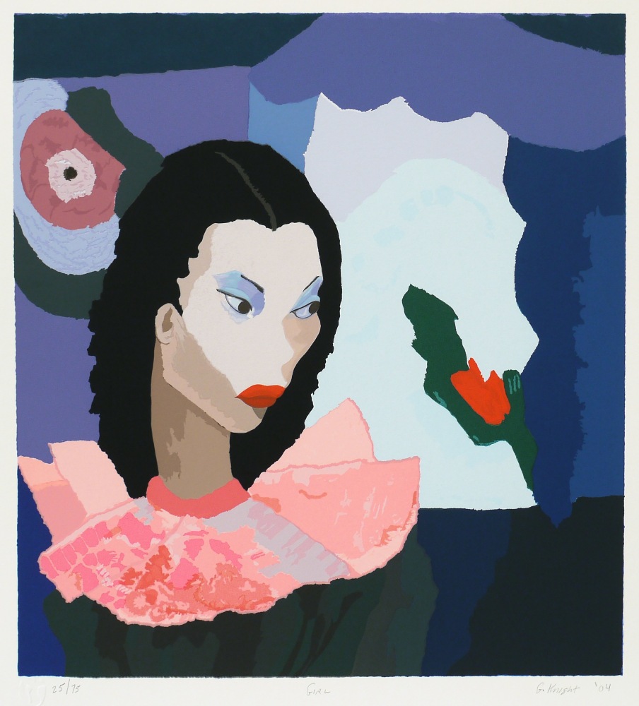 Gwen Knight
Girl, 17/75, 2004
Silkscreen on paper
17 x 15 7/8 inches