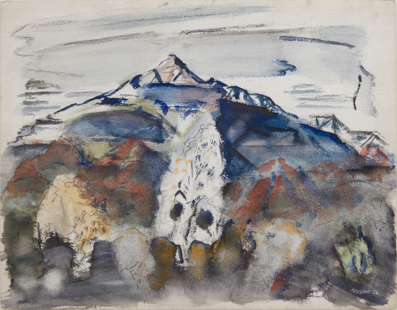 John Marin, Mount Chocorua, White Mountains, 1926. Watercolor on paper, 17 x 21 3/4 inches