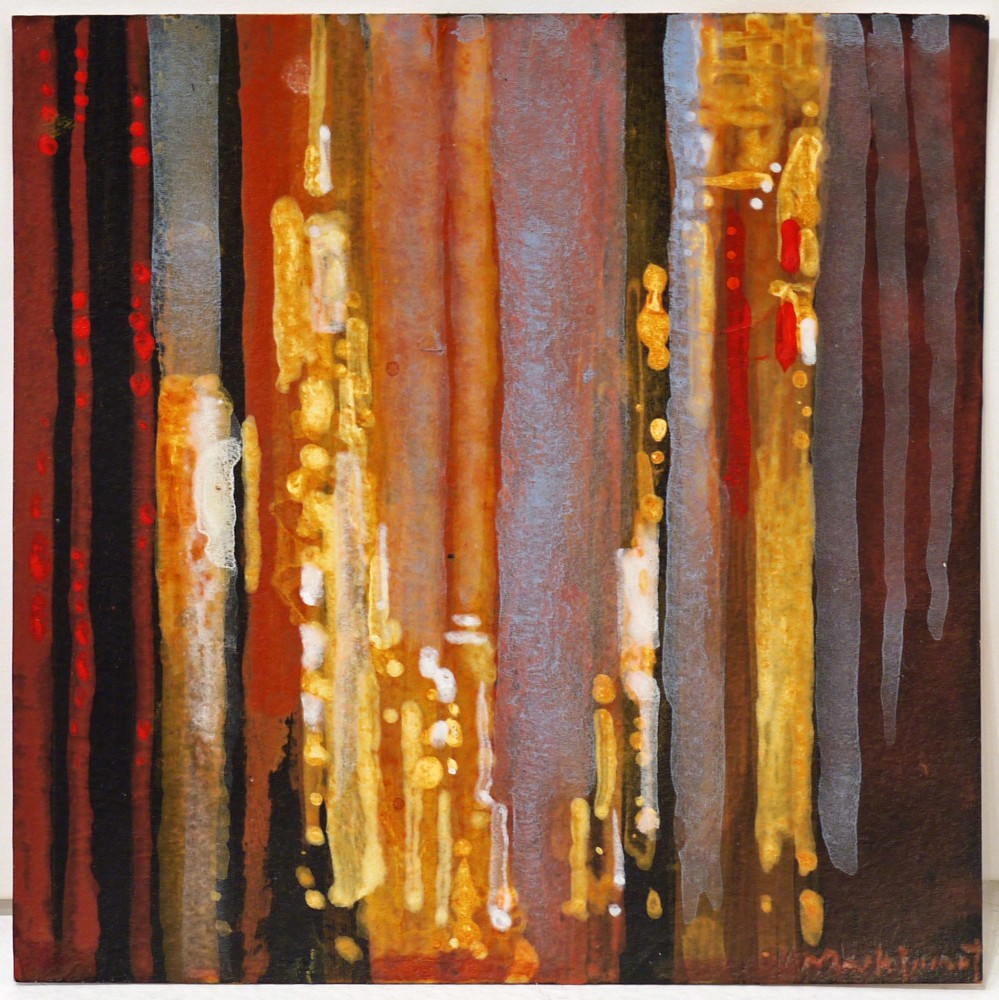 Mark Innerst
Rise And Fall, 2011
Acrylic on paper
4 3/4 x 4 3/4 inches