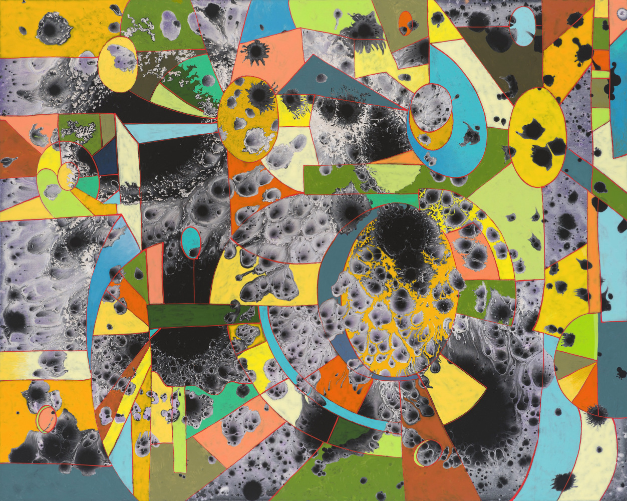 Twin 1 (LB), 2022 Acrylic on linen 24 x 30 inches