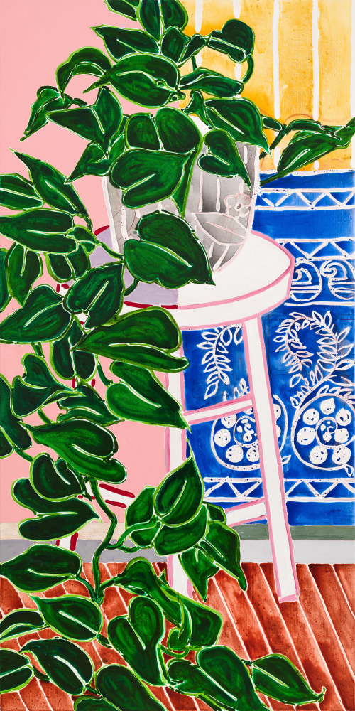 Philodendron - Corner of the Studio, 2021

Oil and acrylic on linen

72 x 36 inches