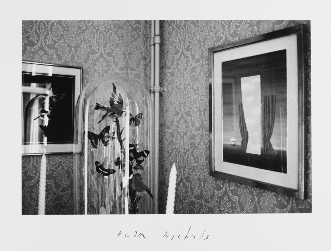 Magritte's Living Room, 1965 Gelatin silver print 6 5/8 x 9 7/8 inches (image); 11 x 14 inches (paper)