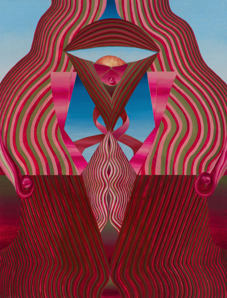 Theresa Daddezio, Cyclops, 2022. Oil on linen, 50 x 38 inches