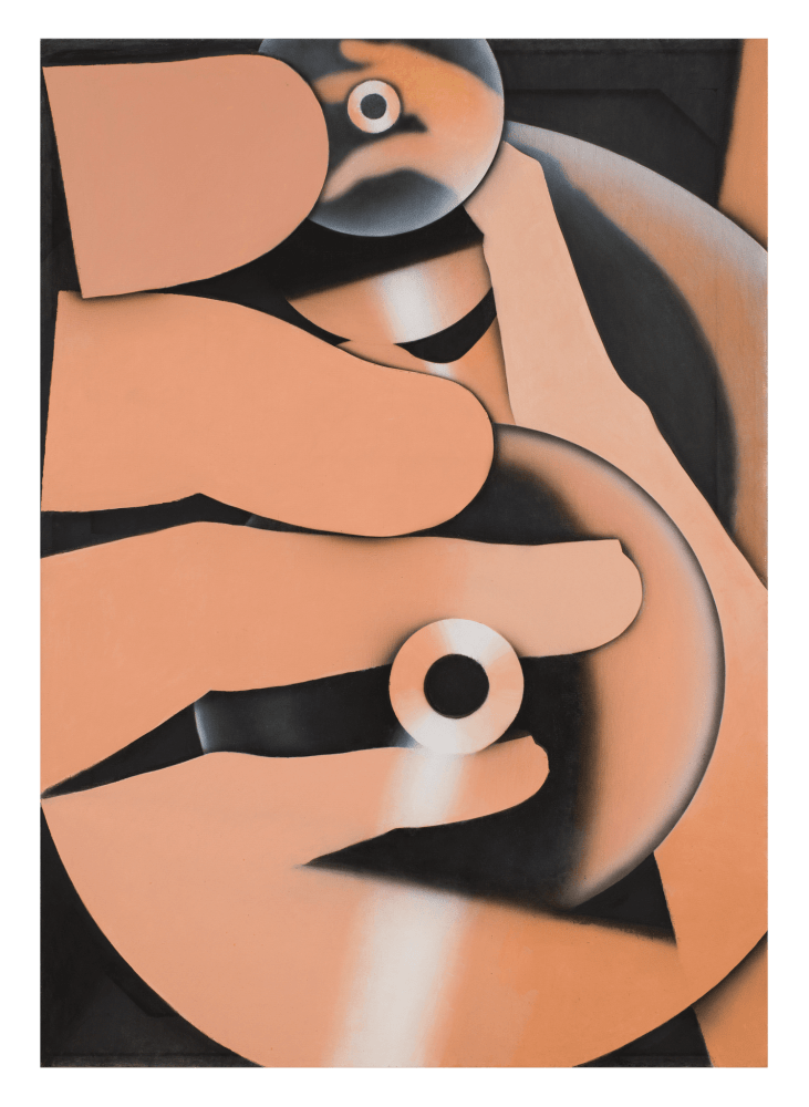 Tipping, 2020
Mixed media on mesh
68 x 48 inches