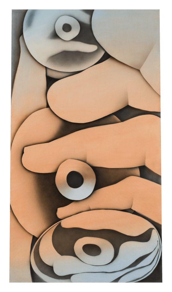 Ladder, 2022
Mixed media on mesh
82 x 46/45 inches
&amp;nbsp;