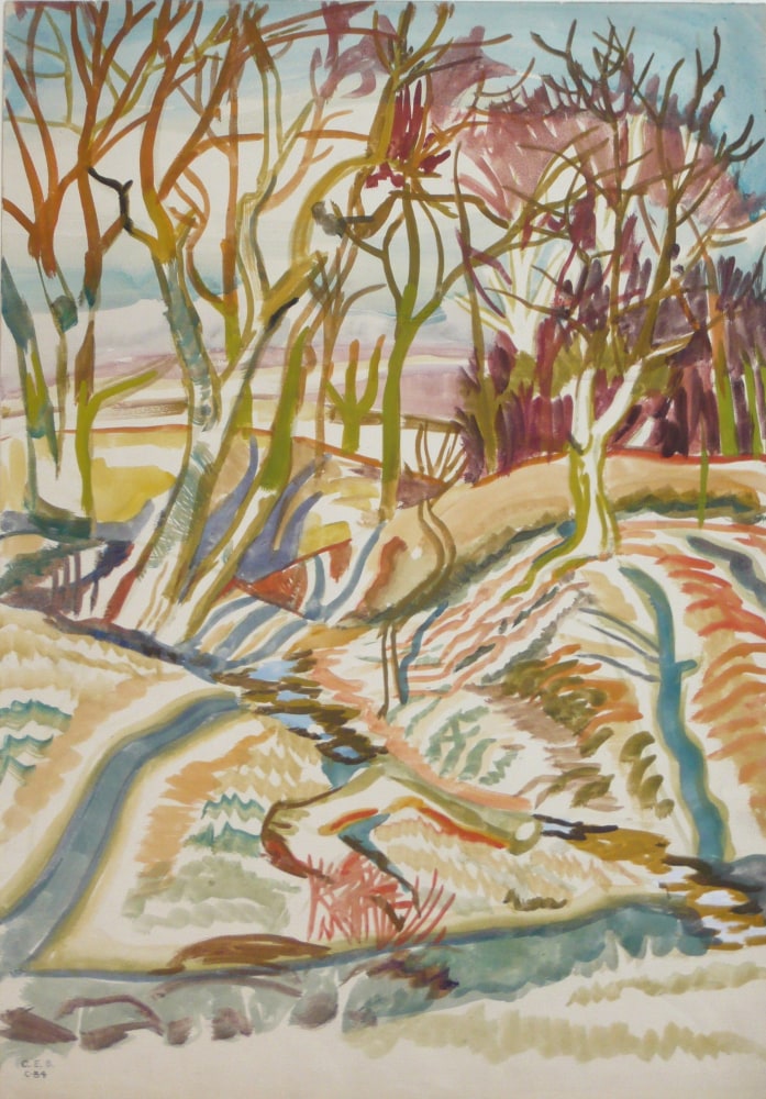 Autumn Sunlight, c. 1917

Watercolor on paper

20x 14 inches