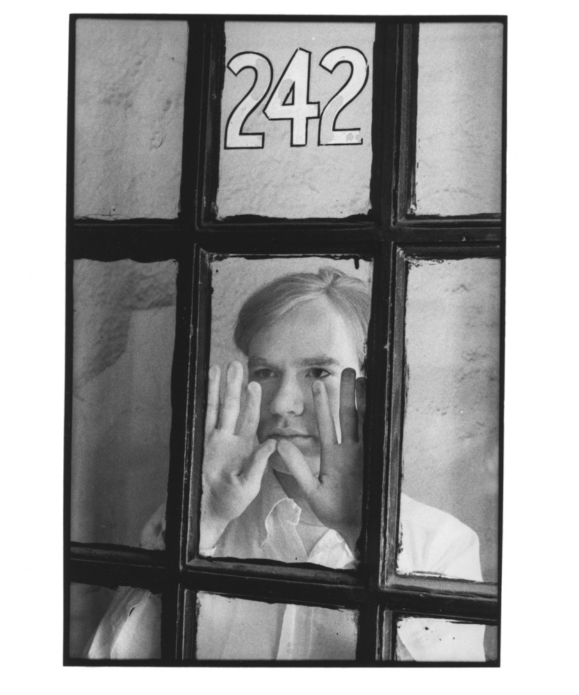 Andy Warhol (242 Lexington), c. 1958 Gelatin silver print 22 1/2 x 15 1/4 inches (image); 20 x 24 inches (paper size) Edition 1/5