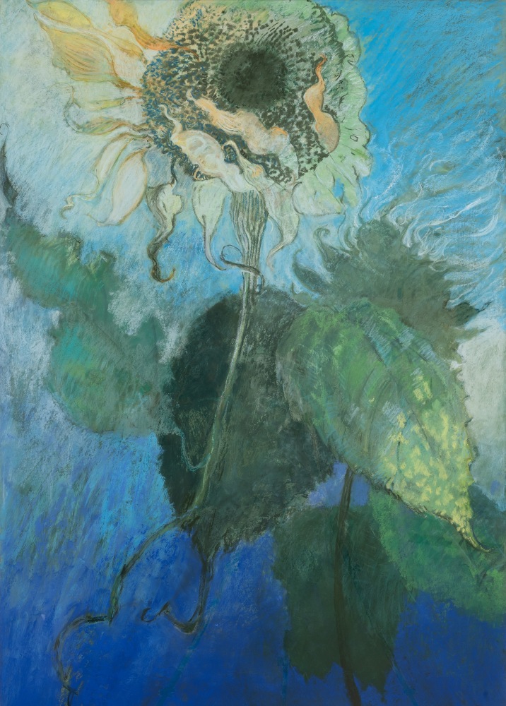 Summer Wind, 2000. Pastel on Lanaquarelle paper, 41 x 29 inches
