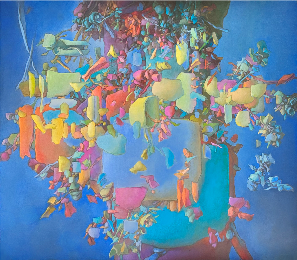 Jose-Maria Cundin
CANTATA COVIDIANA, 2025
oil on linen
50h x 60w in