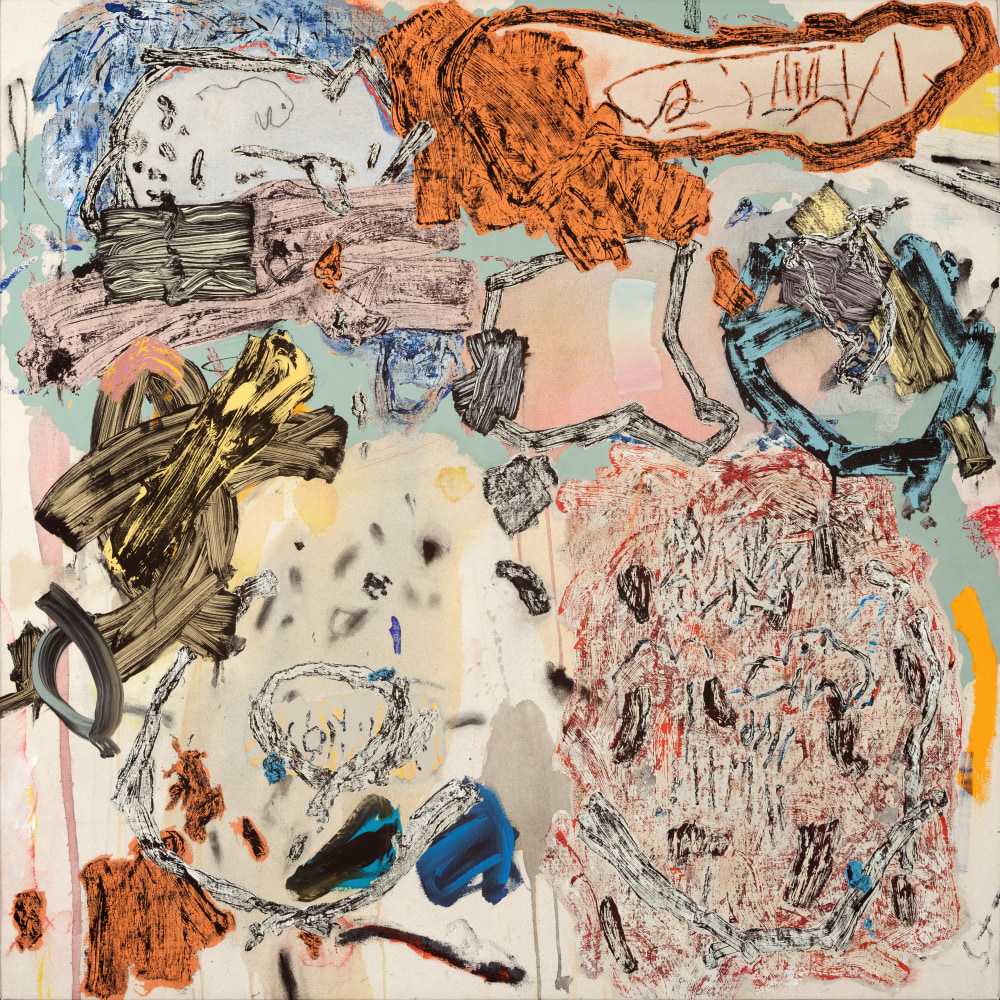 Doyle Gertjejansen
Strata, 2020
acrylic on canvas
42h x 42w in