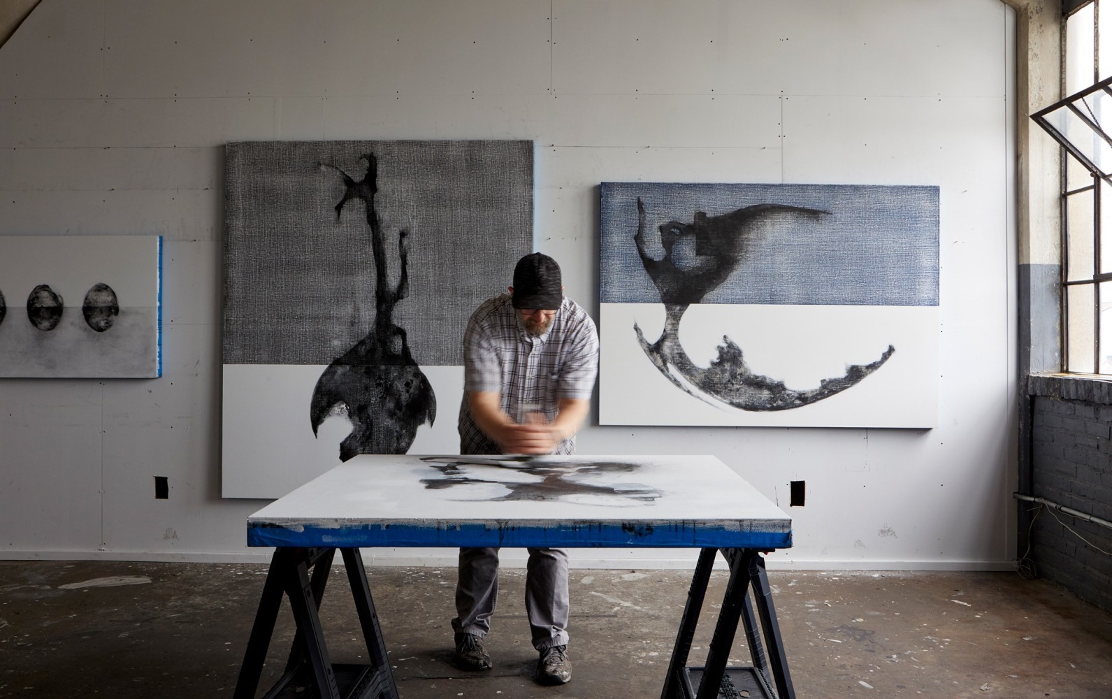 Andrew Wapinski at his studio
2022

&amp;nbsp;