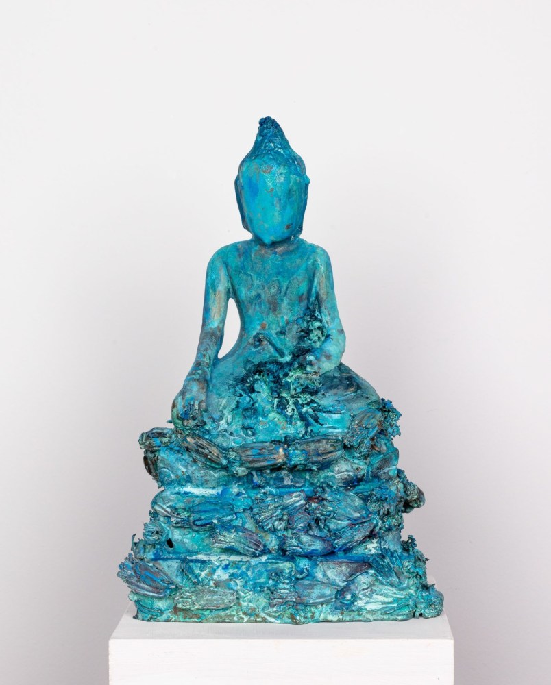 Raine Bedsole
Buddha, 2024
bronze
10.50h x 9.50w x 4d in
SOLD