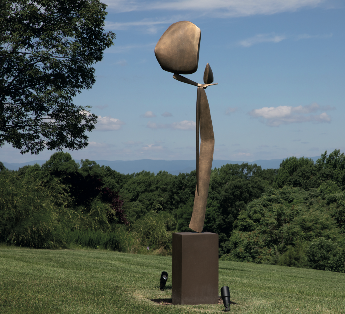 ATA
Welded Bronze
75 x 23 x 18 inches
Commissioned sculpture, VA

Photo credit: Stacey Evans Photography