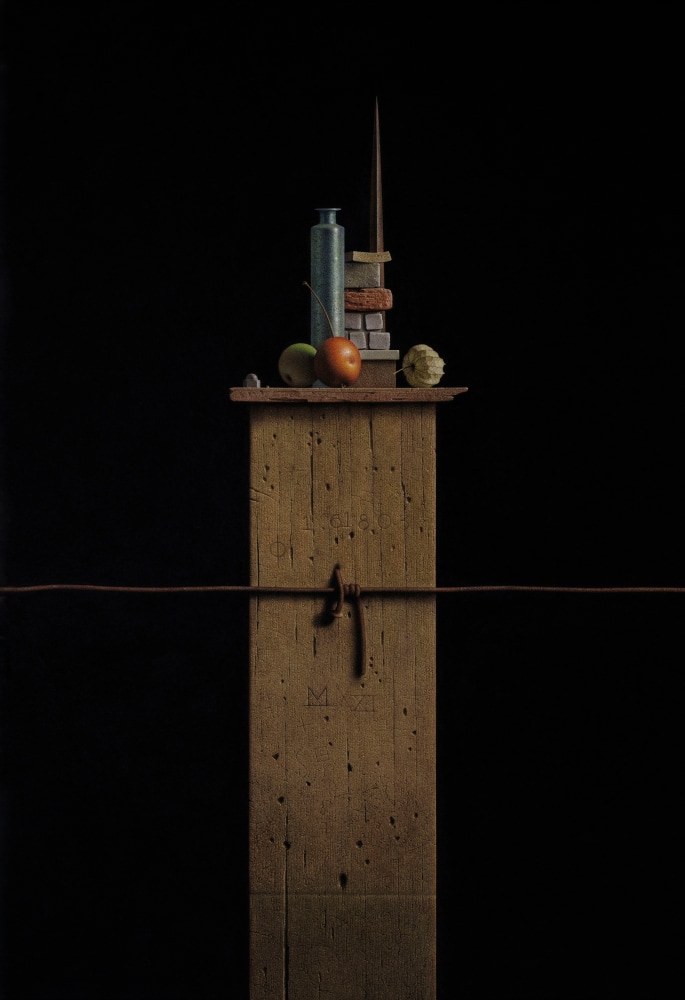 G. Daniel Massad, Over the Line, 2010-2014, pastel on paper, 21 1/2 x 14 3/4 inches