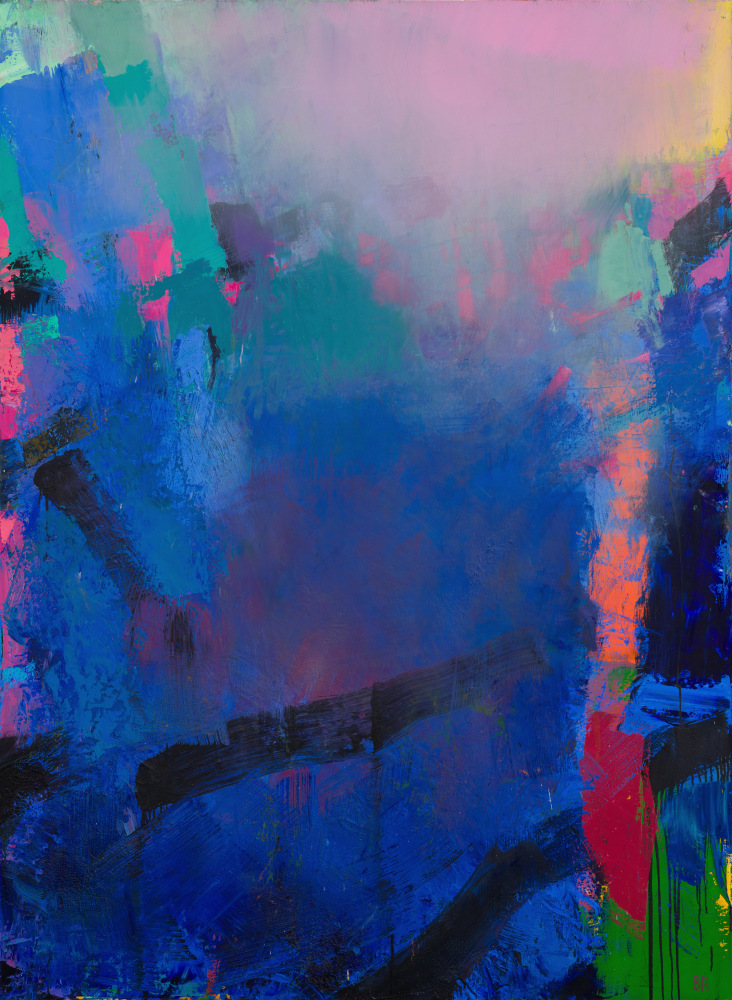 Brian Rutenberg Spell 2, 2015 oil on linen 82 x 60 inches