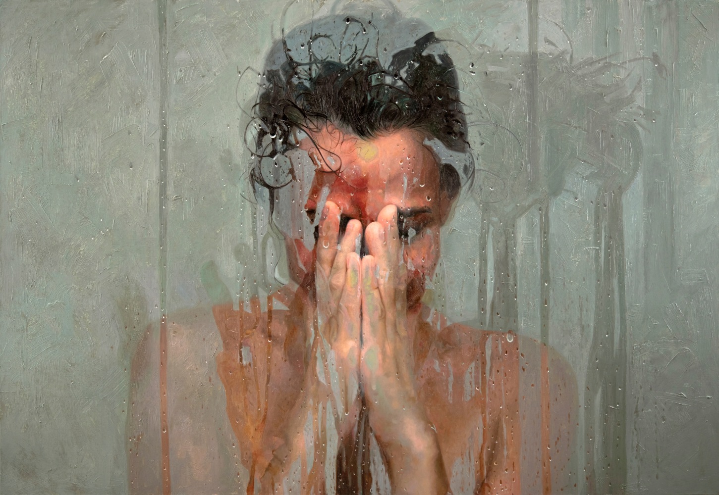 Alyssa Monks, This is Not What You Wanted, 2021, oil on linen, 62 x 90 inches