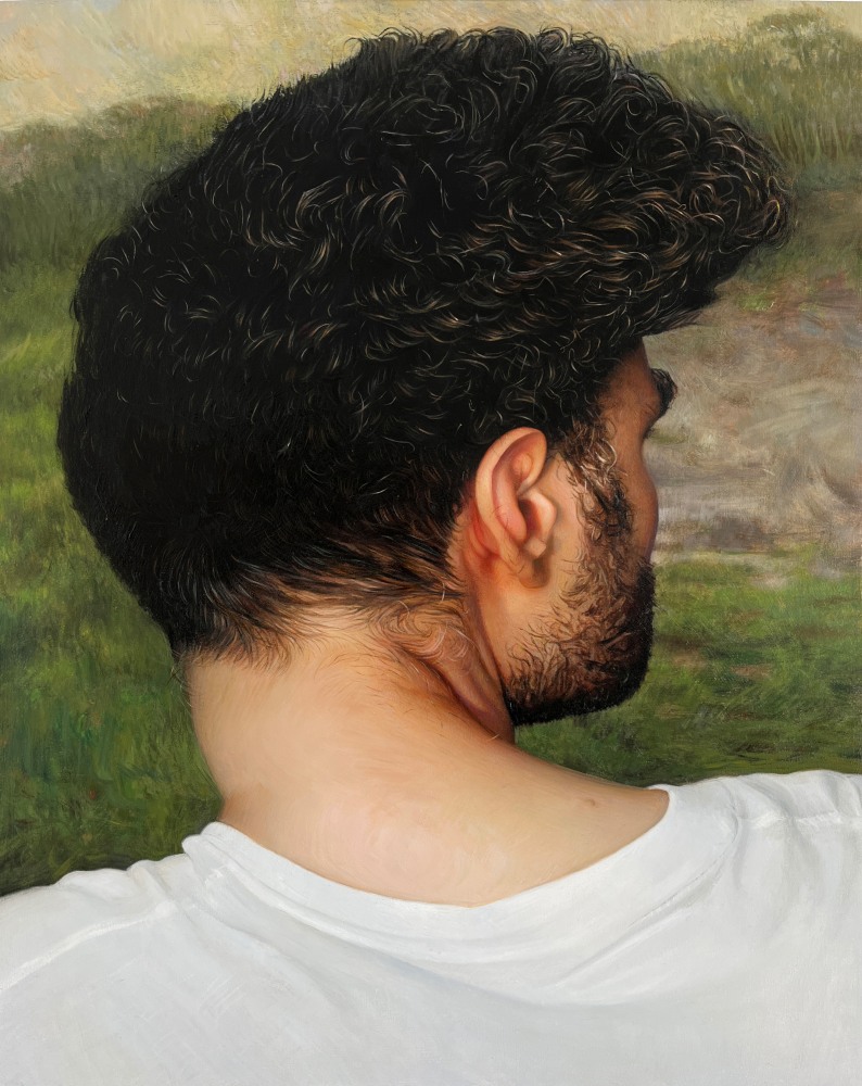 Clio Newton David, 2022 oil on panel 20 x 16 inches