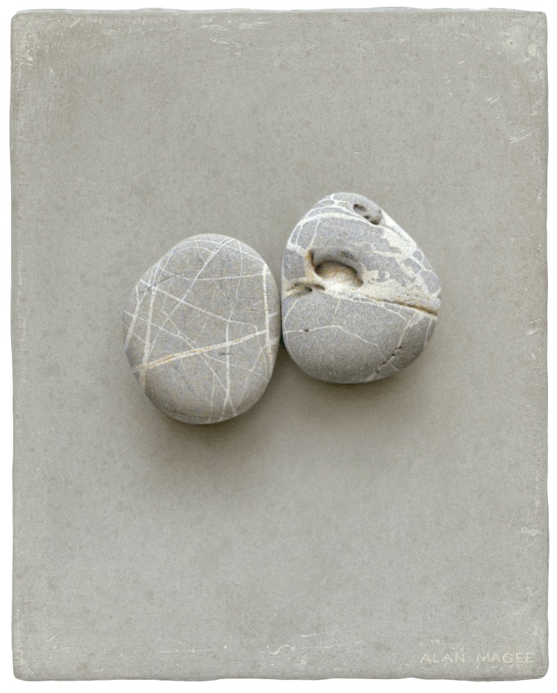 Alan Magee The Long Distance Friendships, 2016 acrylic on panel 10 x 8 inches