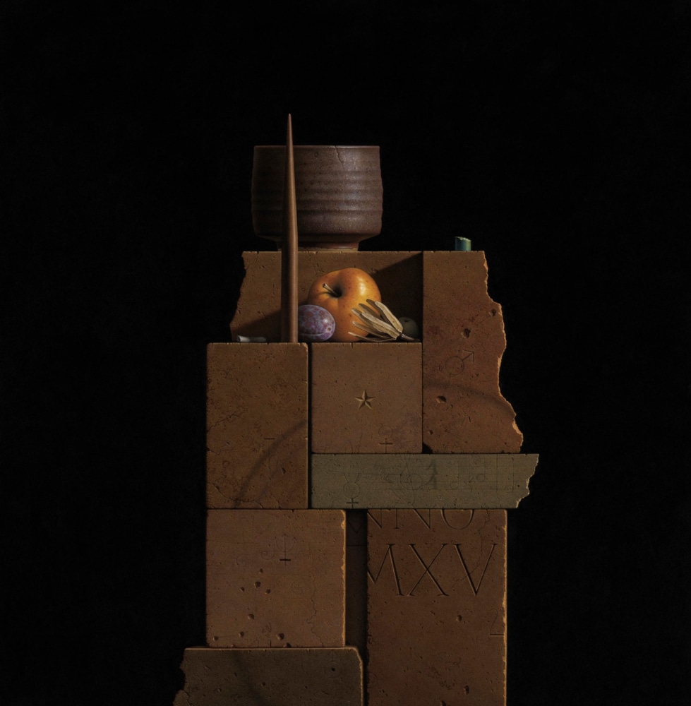 G. Daniel Massad, Mrs. Earth, 2015, pastel on paper, 24 1/2 x 24 inches