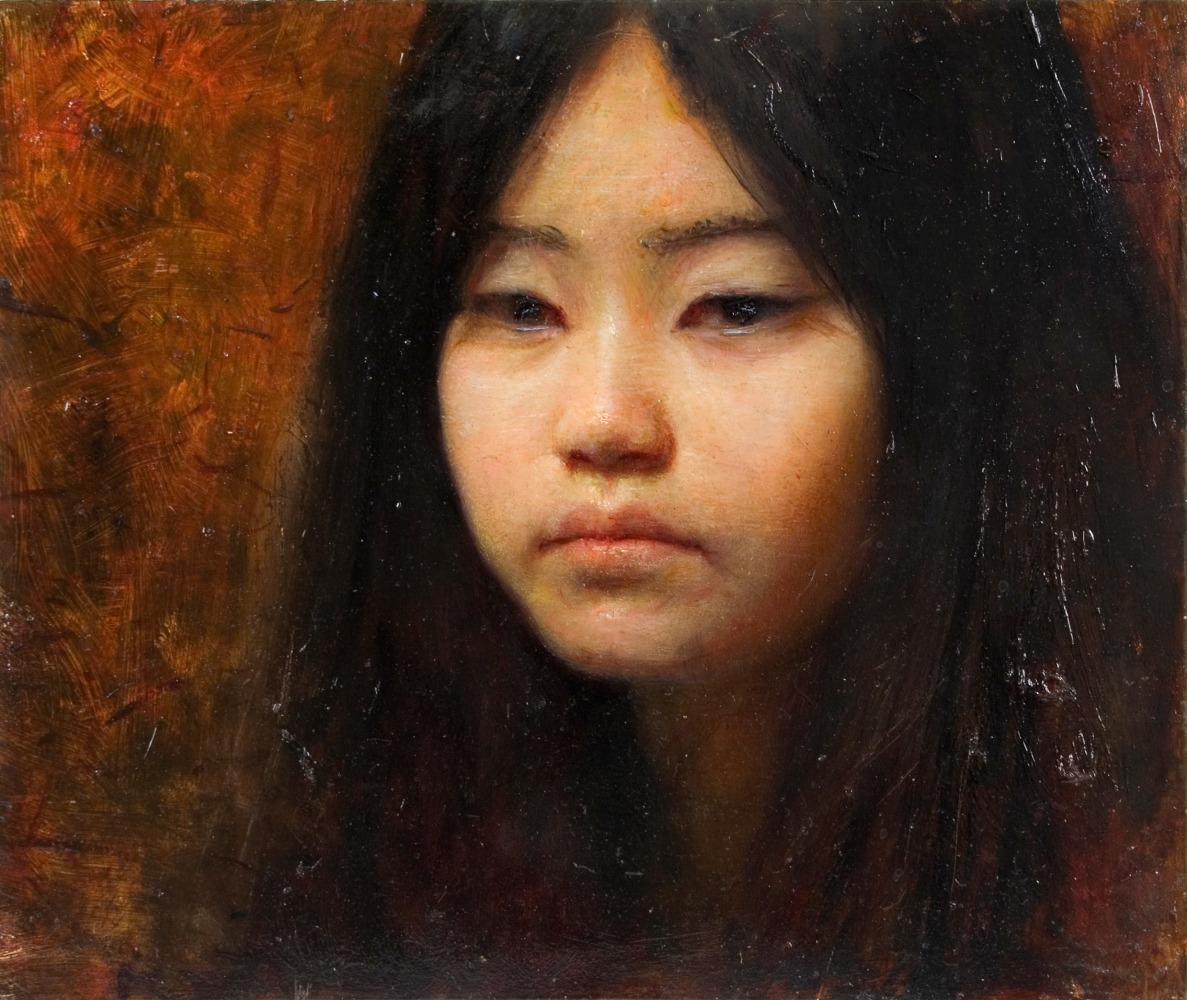 Steven Assael Lie May, 2017 oil on copper 10 x 12 inches