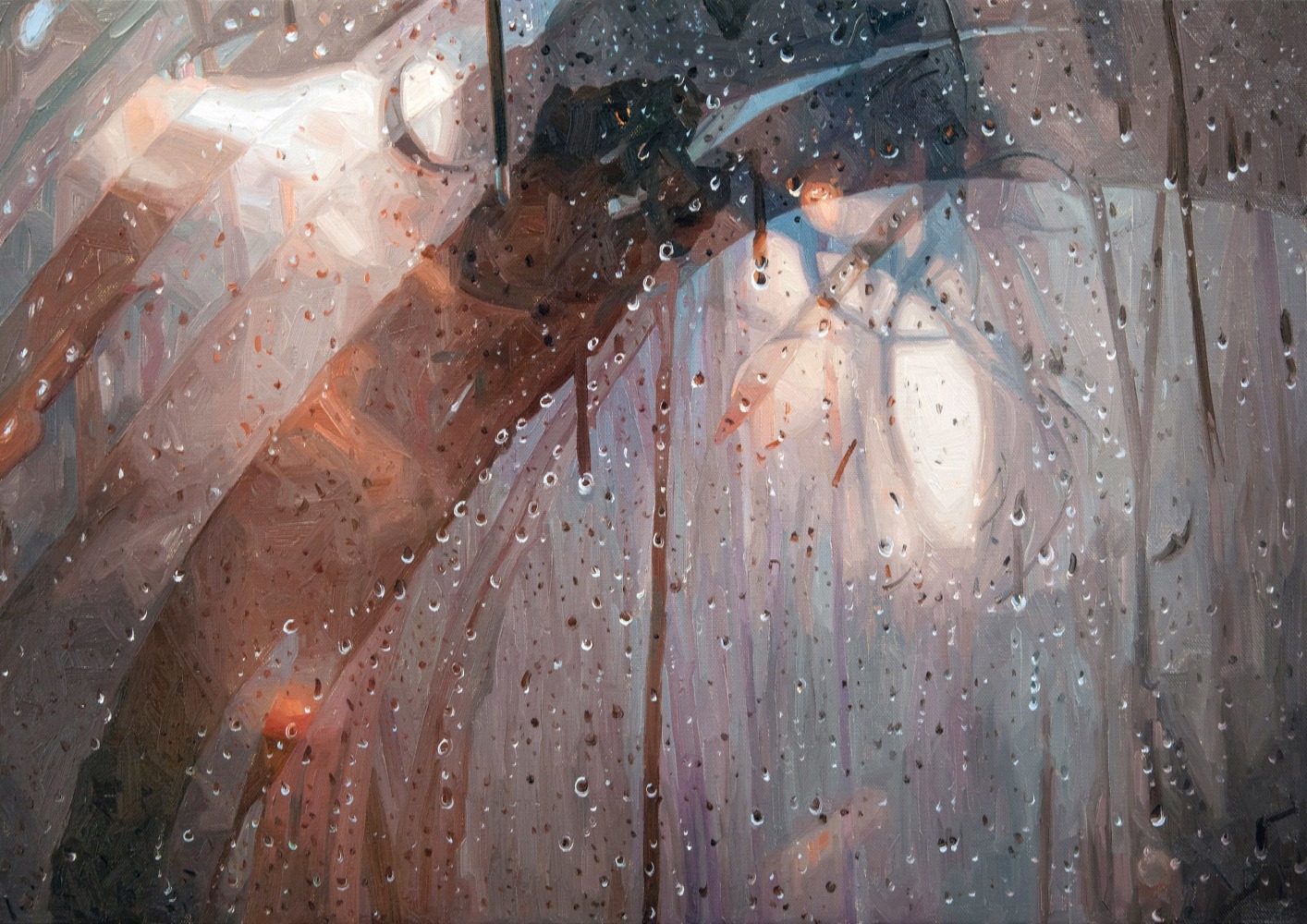 Alyssa Monks, Goodbye, 2021, oil on linen, 24 x 34 inches
