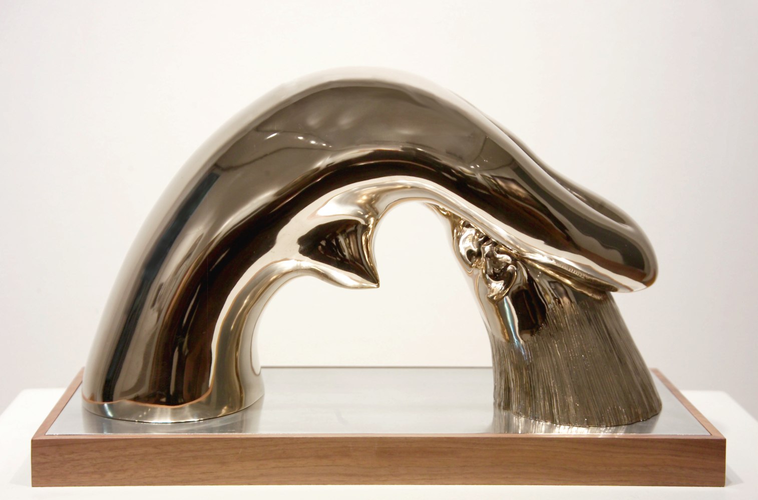 Hugo Robus Woman Washing Hair, 1933 polished bronze 8 1/4 x 14 1/2 x 5 1/2 inches Edition 4/18