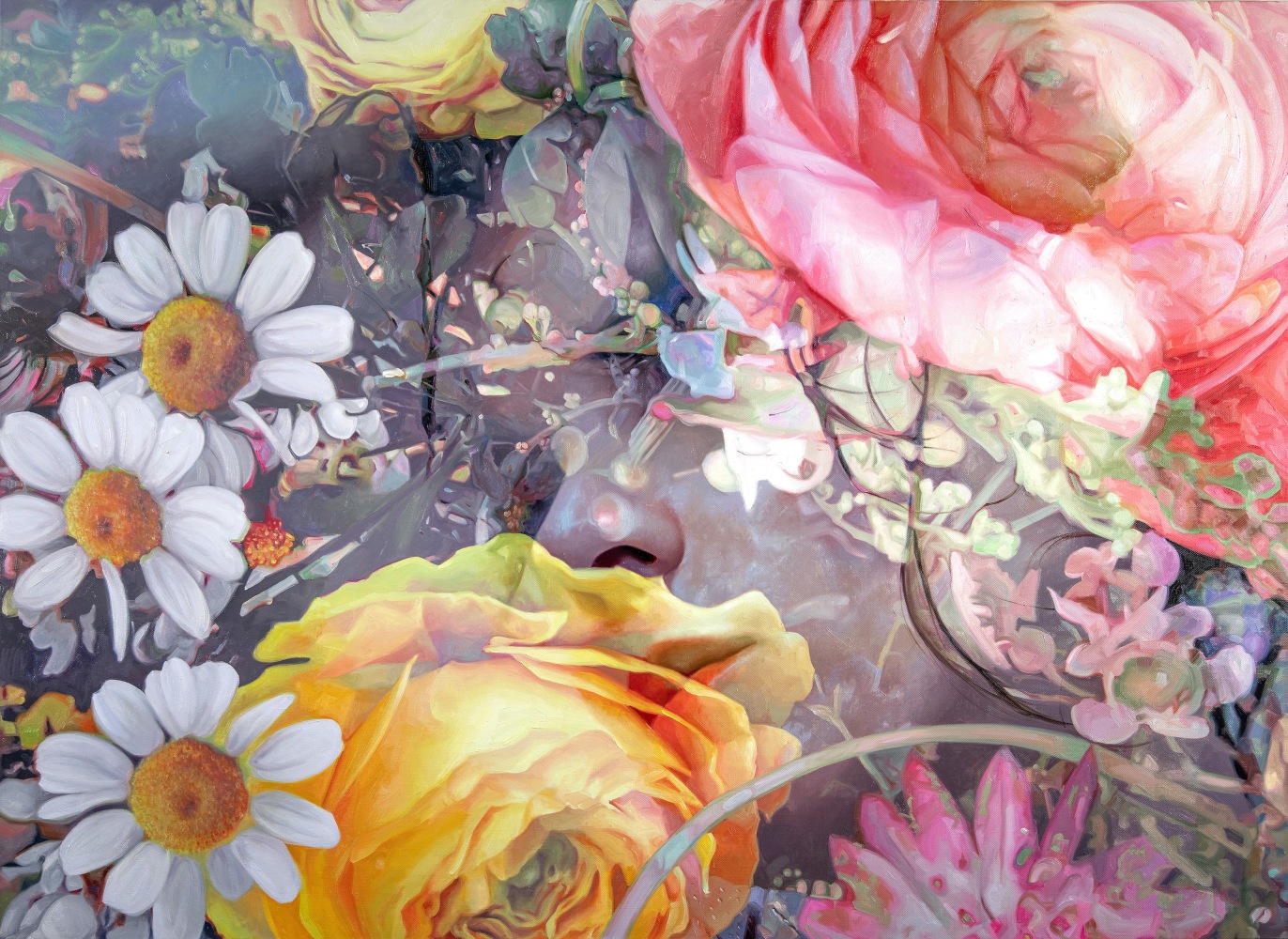 Alyssa Monks Metamorphosis, 2024 oil on linen 48 x 66 inches