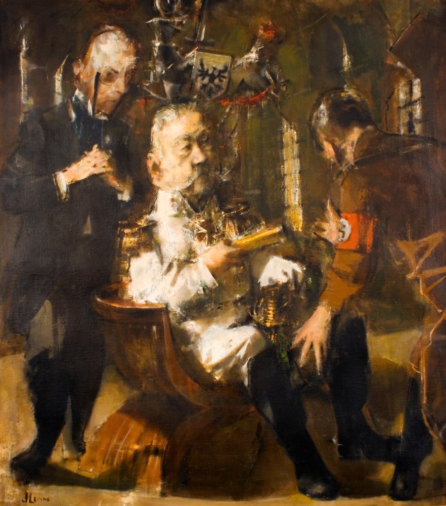 Jack Levine 1932 (In Memory of George Grosz), 1959 oil on canvas 64 x 56 inches