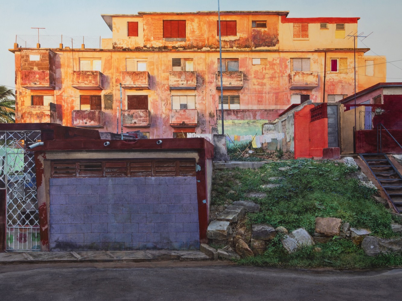 Rance Jones, Rise, 2019, watercolor on paper, 27 x 36 inches