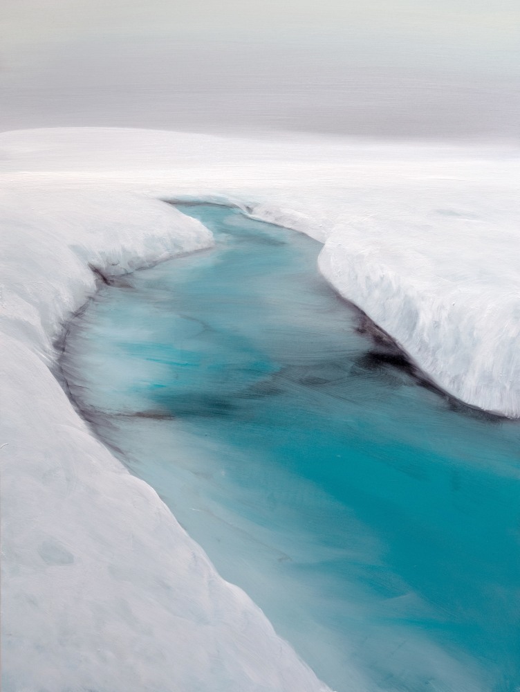 Tula Telfair Defined by Its Borders, 2023 oil on clayboard 24 x 18 inches