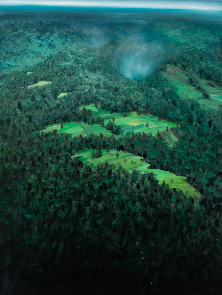 Tula Telfair Objecthood Depends on Perspective, 2023 oil on clayboard 24 x 18 inches