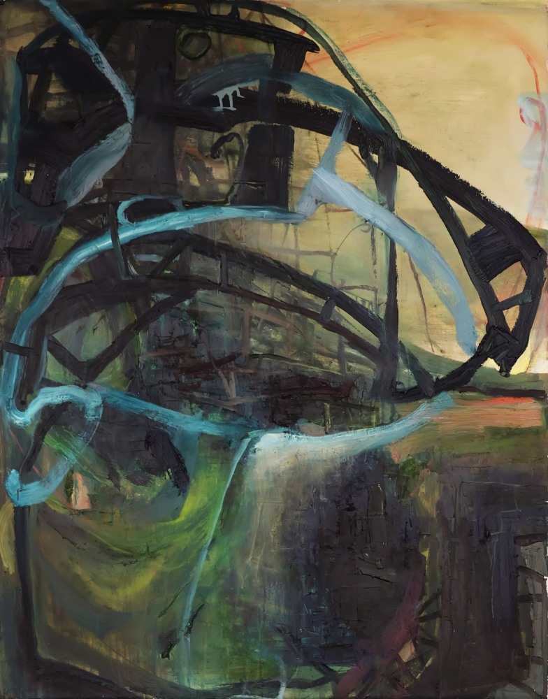 Brian Rutenberg Butterslip, 1997-98 oil on canvas 60 x 48 inches