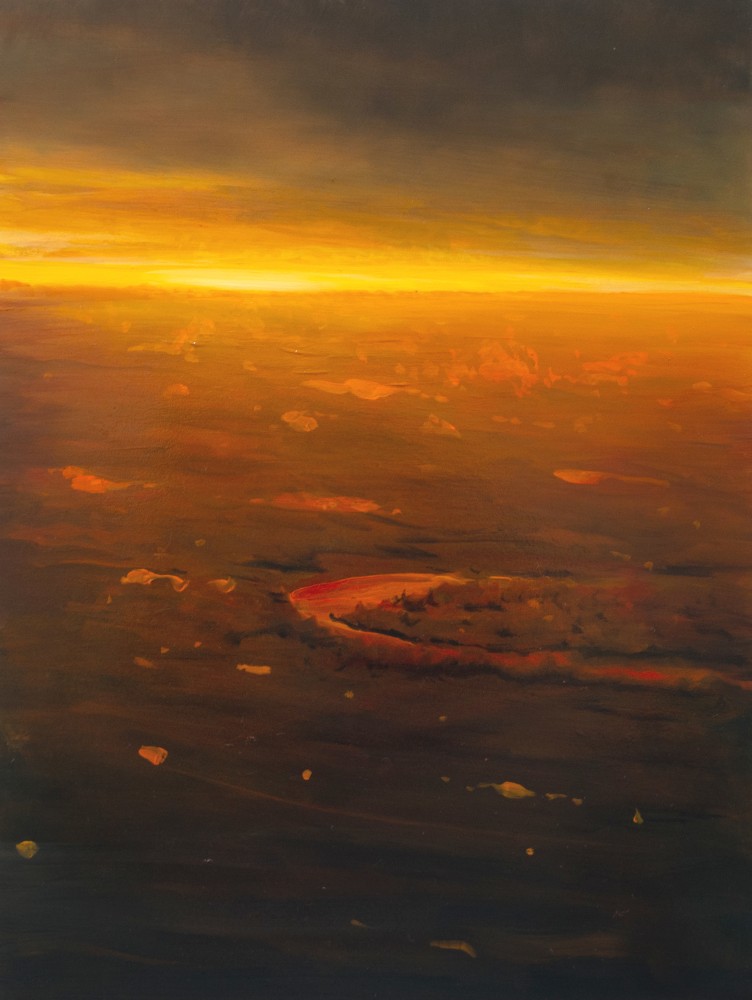 Tula Telfair Afterimage, 2022 oil on clayboard 24 x 18 inches