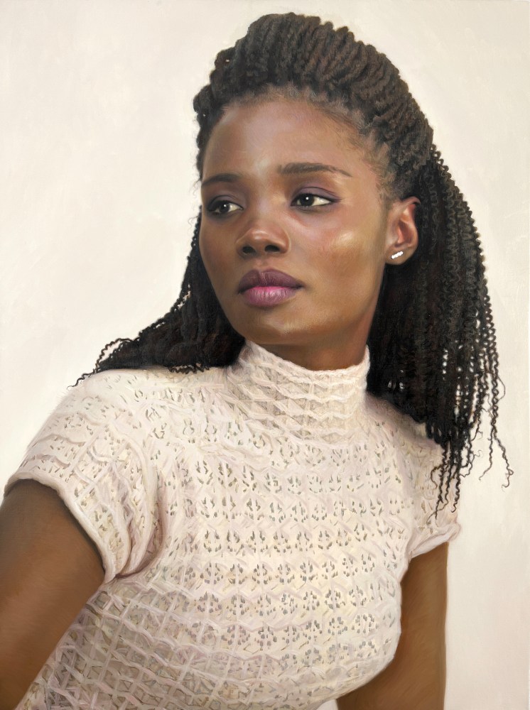 Clio Newton Untitled (Sarah), 2022 oil on linen 50 x 38 inches