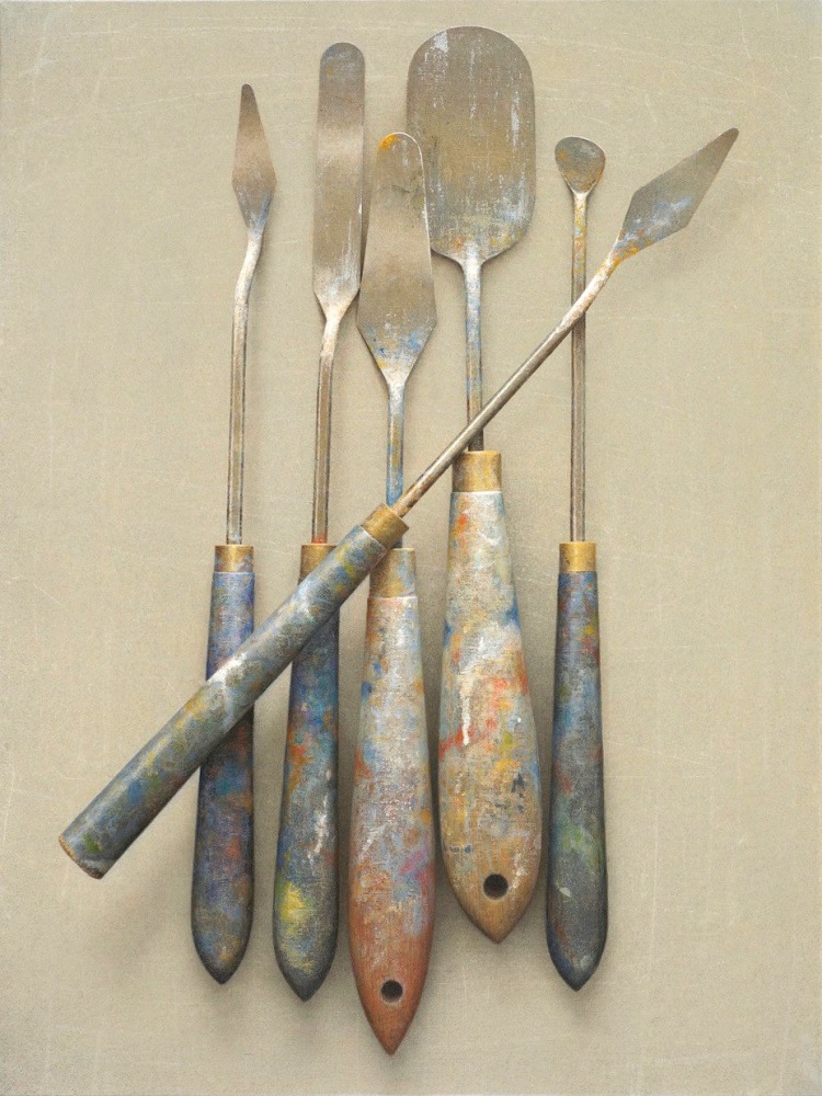 Alan Magee Entente, 2019 acrylic on canvas 32 x 24 inches