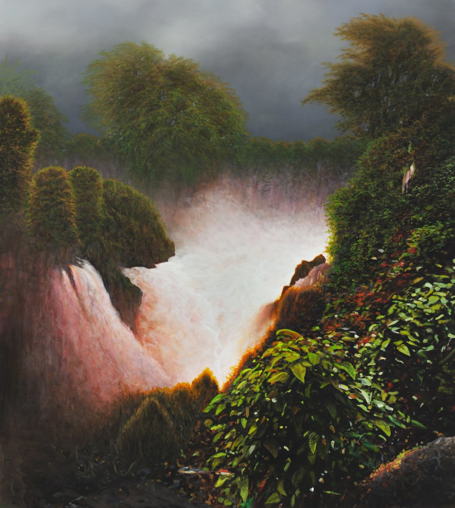 Tula Telfair, The Temptations, 2025 oil on canvas, 78 x 70 inches