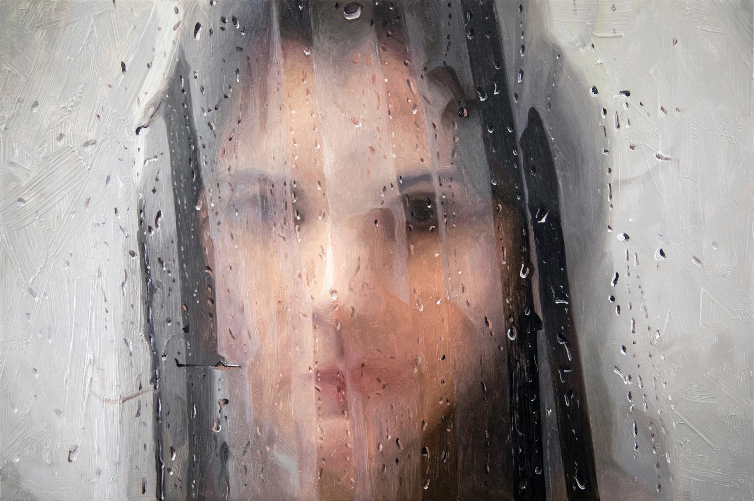 Alyssa Monks, Truce, 2021, oil on panel, 12 x 18 inches