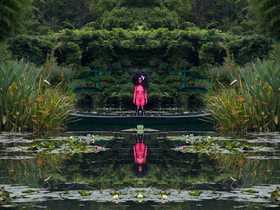 Bunnies in the Lily Pond: E.V. Day and Kembra Pfahler at Giverny