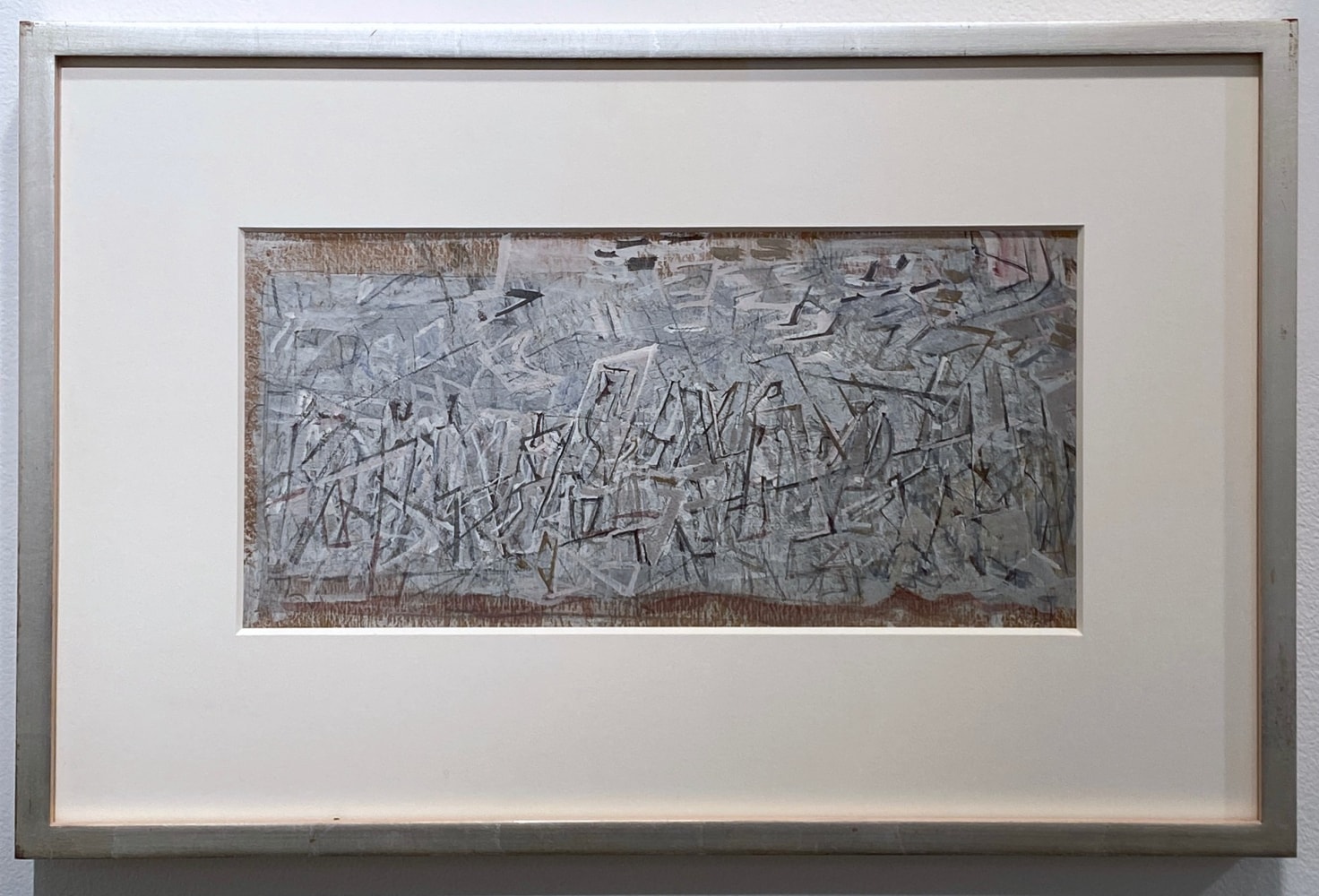 Mark Tobey

The Path,&amp;nbsp;1956

Tempera on paper

6 1/4 x 13 inches

Signed lower right