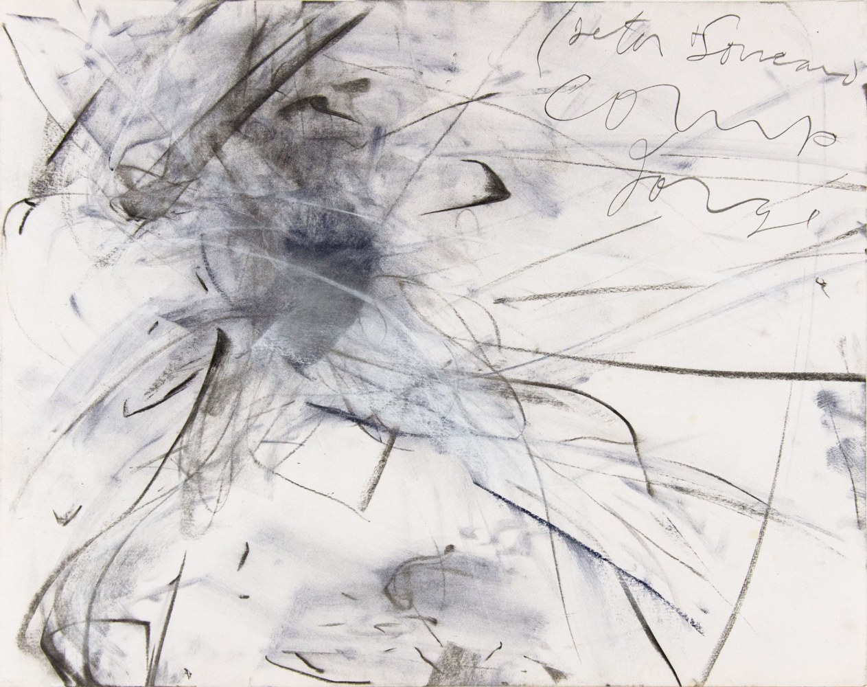 Jeter/Soriano/Posada, 2003

Pastel and charcoal on paper

19 x 24 in