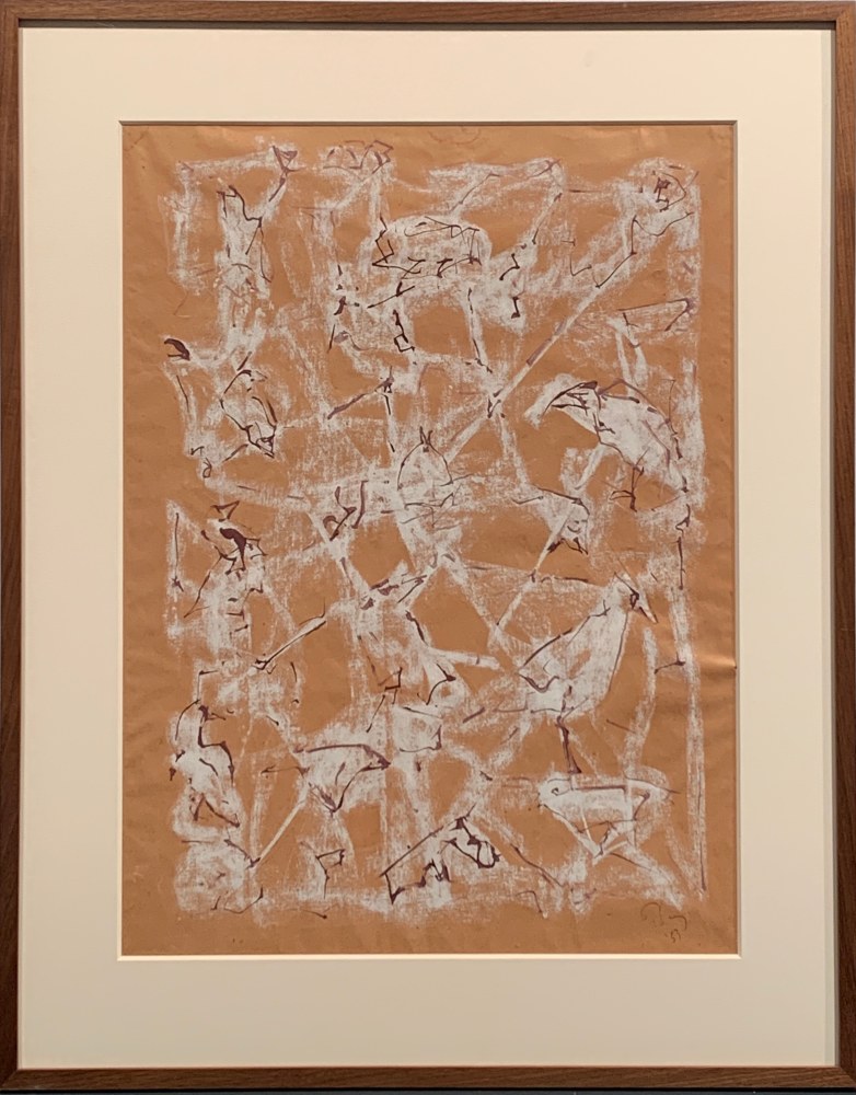Mark Tobey

Untitled, 1953

Mixed media on paper

22 7/8 by 16 7/8 inches

Signed lower right