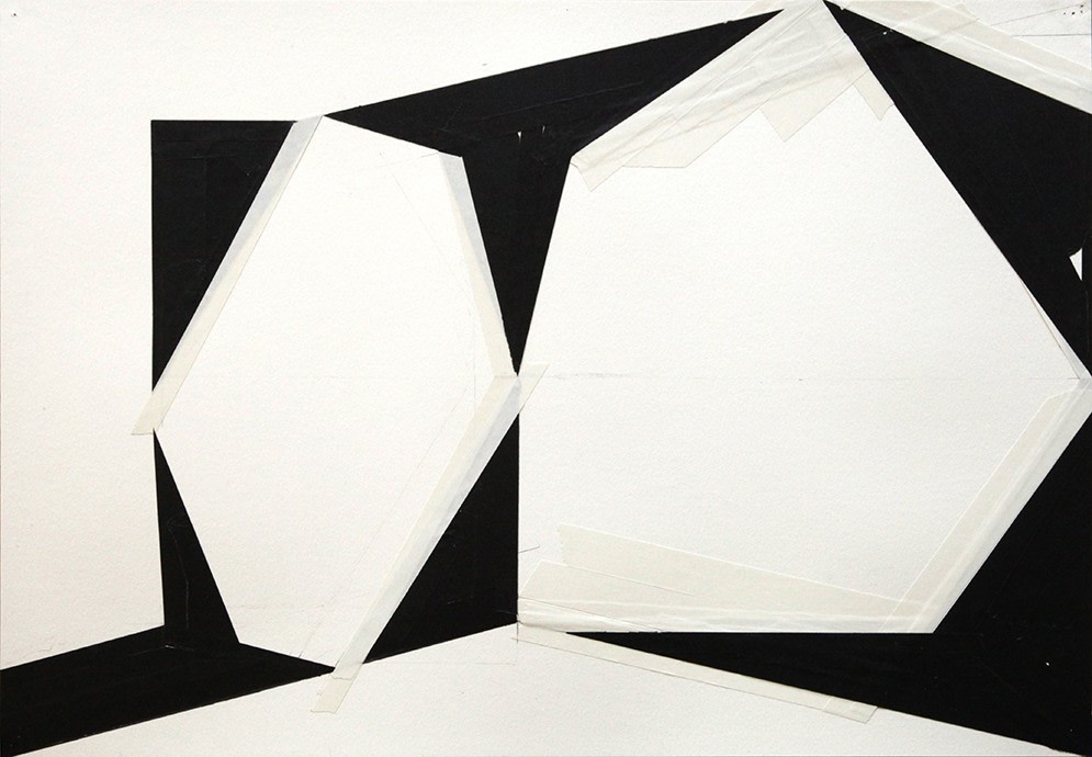 Gary Stephan

57

2019

18 x 24 inches

Tape on paper

Signed on verso