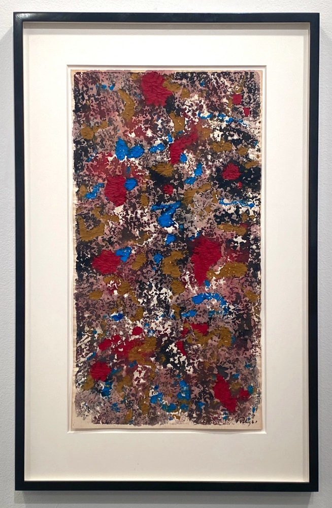 Mark Tobey

Untitled,&amp;nbsp;1965

Tempera on paper

19 1/2 x 10 1/4 inches

Signed lower right