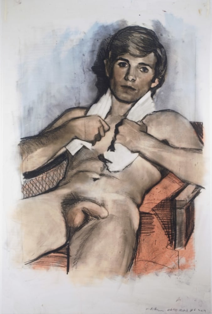 Nathan Ritterpusch
DEAD HUNK 6,&amp;nbsp;2019
Oil and graphite on mylar

24 x 36 inches