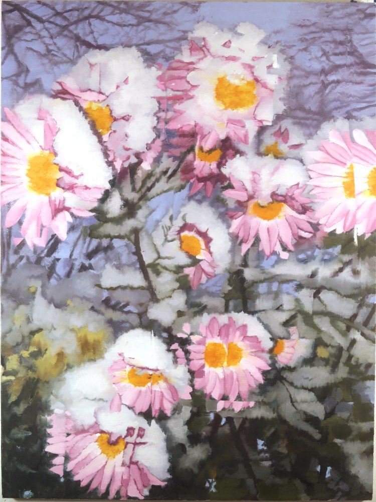 Nathan Ritterpusch
Flower #18, 2023
Oil on canvas
36 x 48 inches
&amp;nbsp;