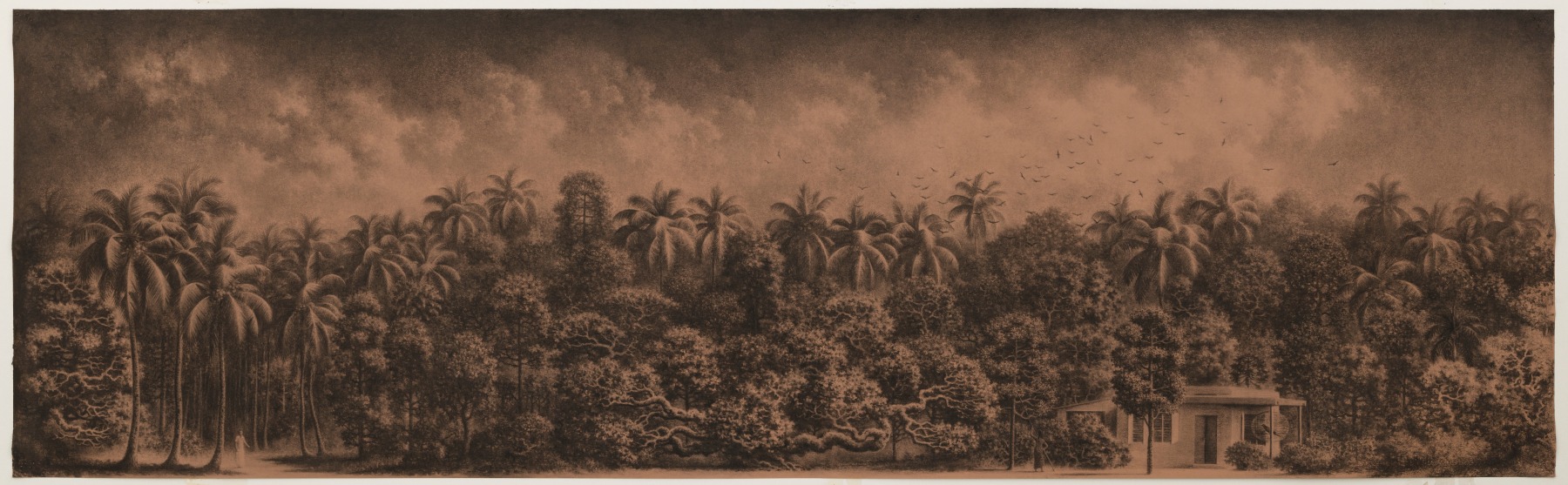 AJI V.N.

Untitled, 2014

Charcoal on coloured paper

29.5 x 98.4 in /&amp;nbsp;75 x 250 cm