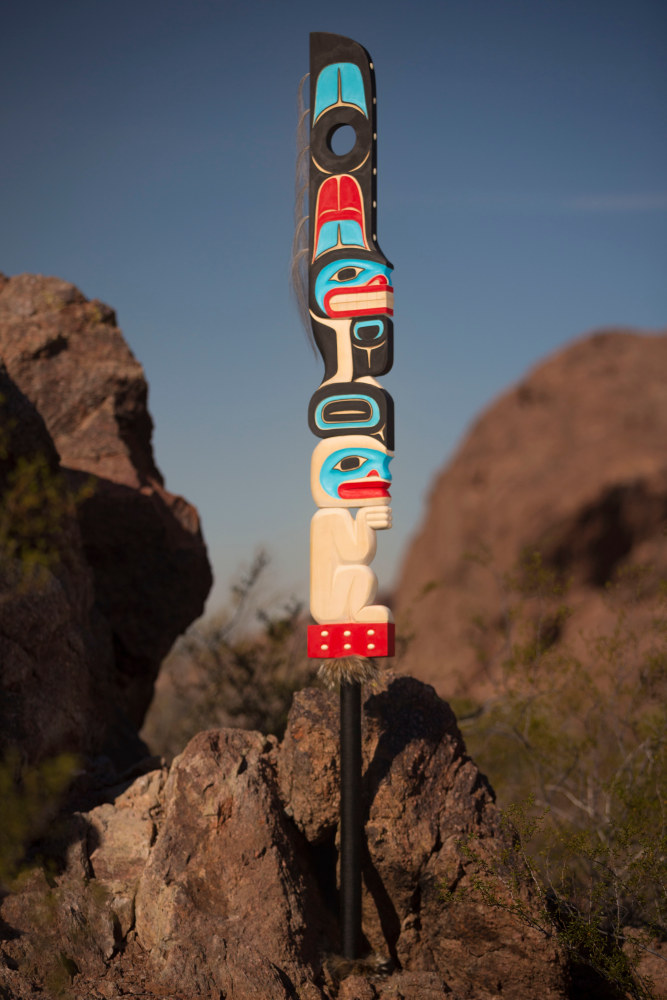 Kéet Woochaagáa (Killerwhale Dance Staff)
