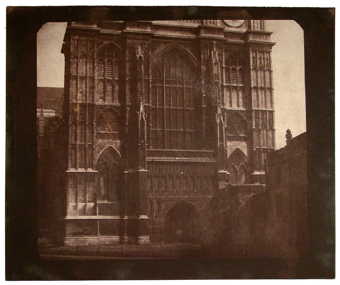 Nicolaas HENNEMAN (Dutch, active in England, 1813-1898) Westminster Abbey, prior to May 1844 Salt print from a calotype negative 16.2 x 18.2 cm on 18.6 x 22.4 cm paper &quot;LA22&quot; in ink on verso