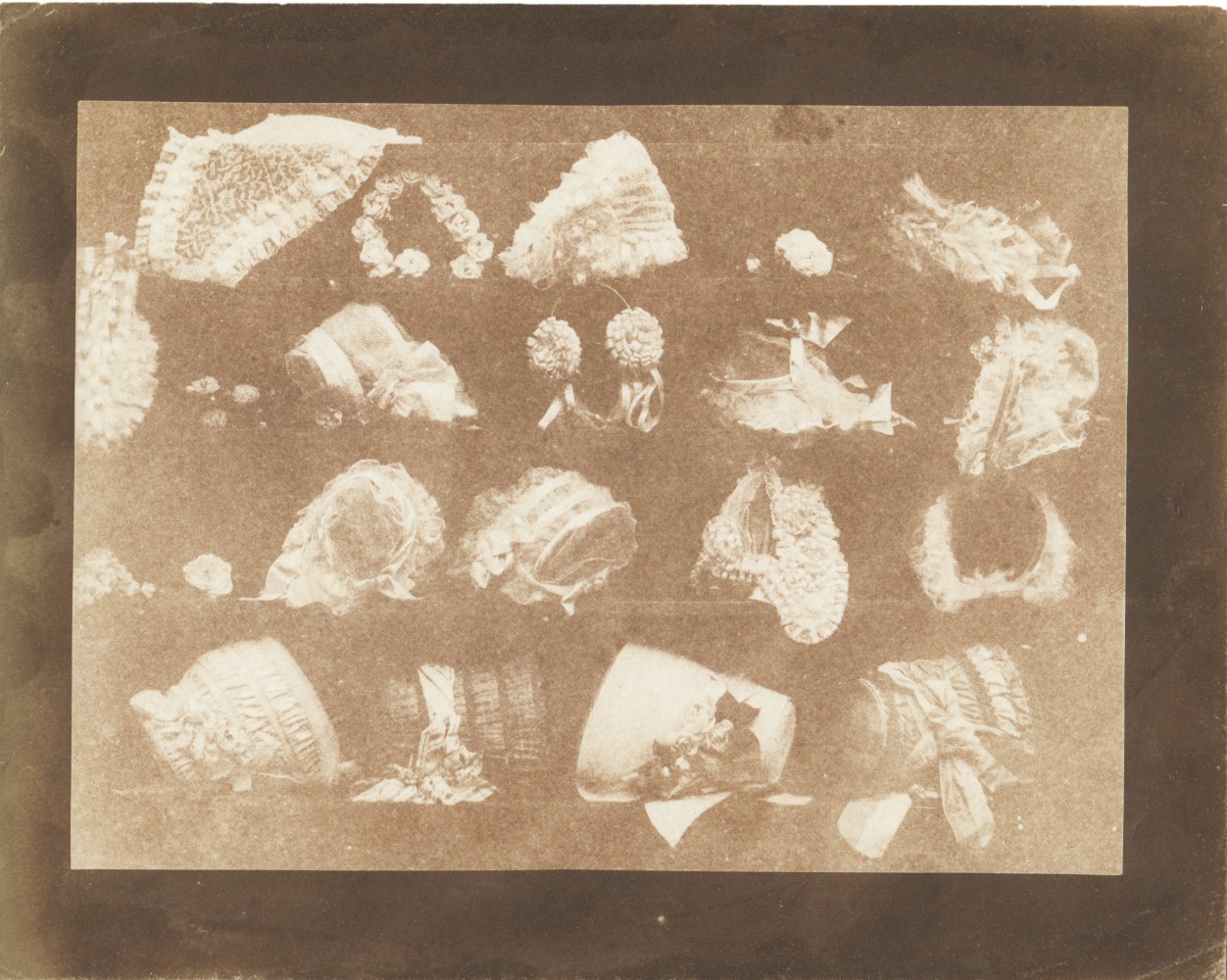 William Henry Fox TALBOT (English, 1800-1877) The milliner's window, circa 1844 Salt print from a calotype negative 14.4 x 19.6 cm on 18.3 x 22.9 cm paper